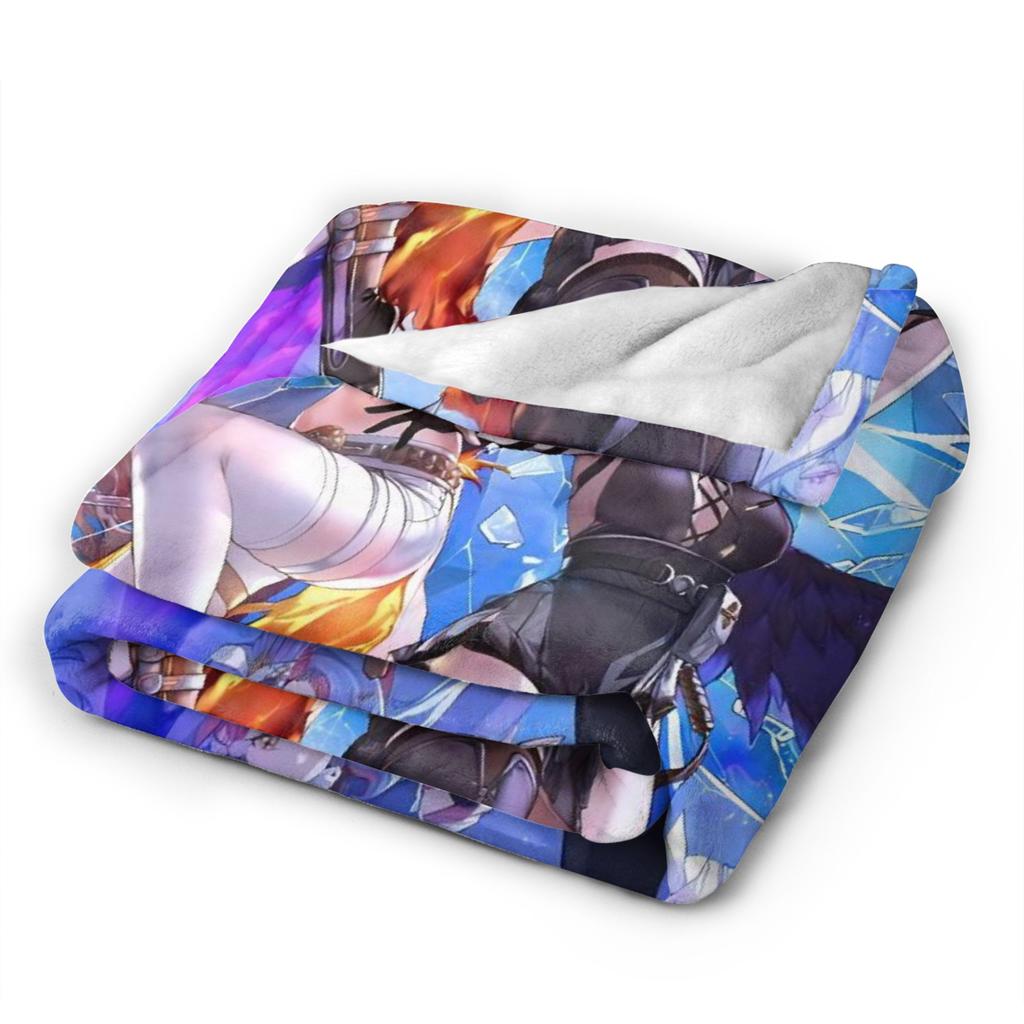 Chisa Wuthering Wave Galbrena Blankets Quality Super Soft  Bedding Throws Spring Travel Outdoor Novelty Bedspread