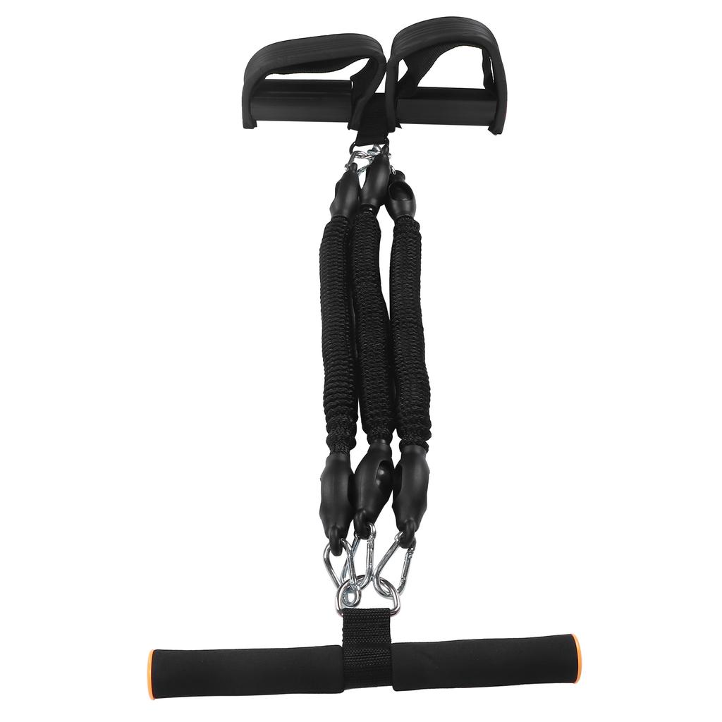 Foot Pedal Elastic Pull Rope Multifunction Abdomen Trainer Fitness Sit Up Pull Rope