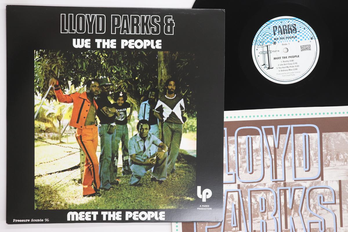 LP Record LLOYD PARKS  WE THE PEOPLE  Meet The People PSLP96SSBLUEGRE PARKS PRESSURE 2017 UK Reggae Ska  Dub Used
