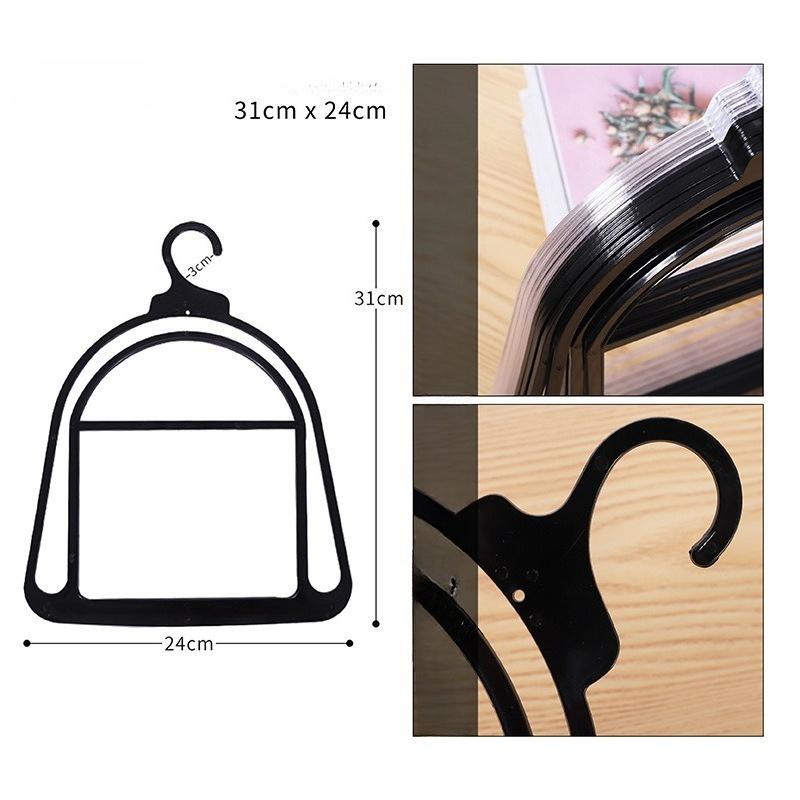 10PC New Transparent Hat Hook Hat Display Rack Cotton Wardrobe Home Storage & Organization Racks Scarf holder