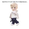 Fashion Hoddies Tops 1 Colors Gift Clothes Casual Wear Clothes Accessories for 1/11 Ob11 Dolls For 1/11 Bjd Dolls
