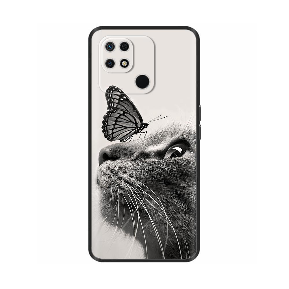 Handyhülle Für Xiaomi Redmi 10C Hüllen Weiche Silikonhülle Für Redmi 10C Fundas Mode Vollschutzschalen Für Redmi 10C Coque