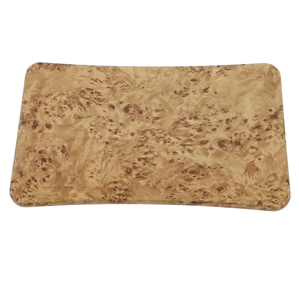 L580 W340mm RV Table Top Wood Removable Easy To Clean Boat Table Top for Caravan Deck Terrace Beige