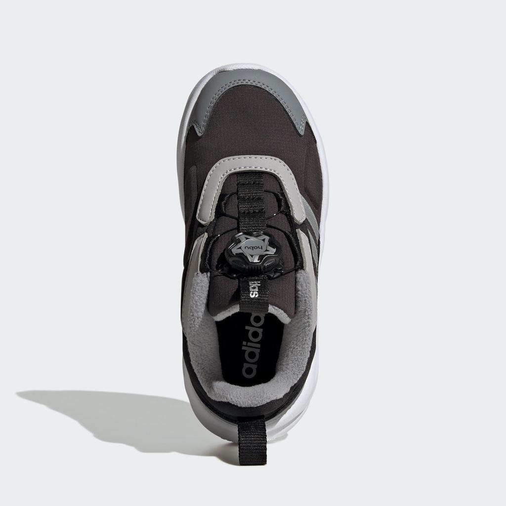 adidas Ozelle Low Top Casual Shoes Black Gray Kids'