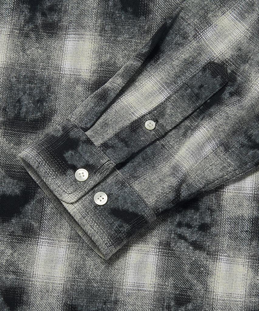 WKNDRS Checkered Bleach Shirt (Black)