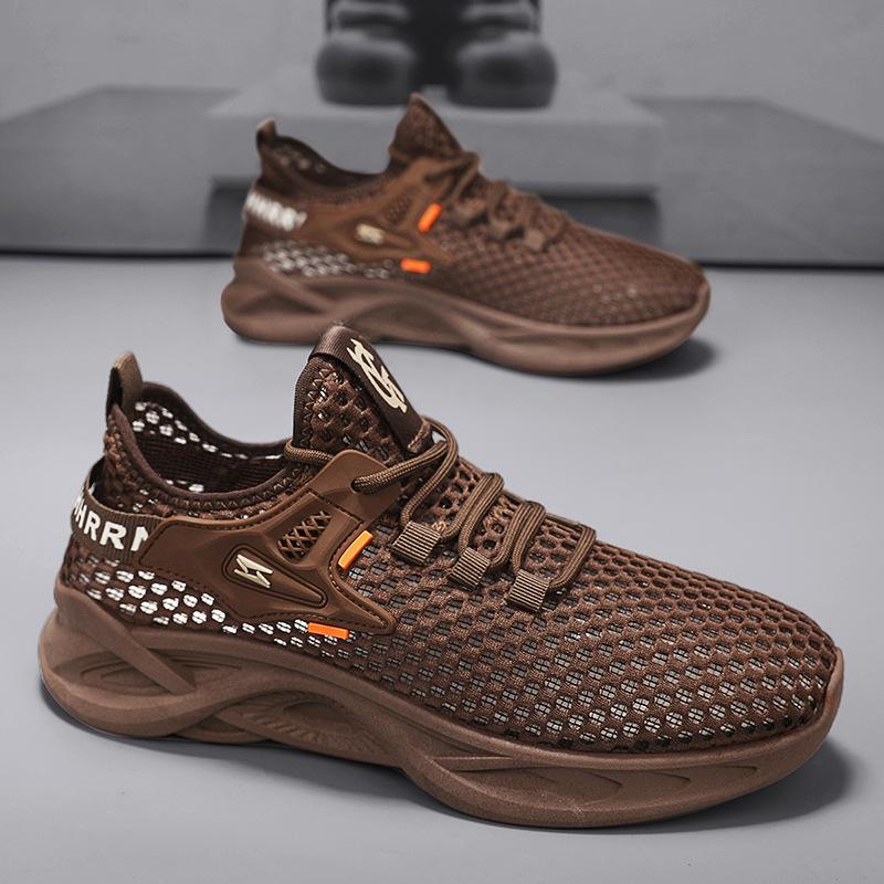 Trend Mesh Breathable Sports Dad Shoes Spring and Summer New Fashion Platform Casual Men's Shoes