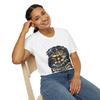 Giant Cat Lighthouse Storm Fantasy Ocean Mythic Unisex Softstyle T-Shirt