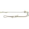 Dog Leash - TRIXIE - Adjustable Soft Rope - Nylon - Multi-position - Grey