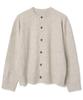 Millo Archive Crop Move Cardigan [White Melange] (A Type)