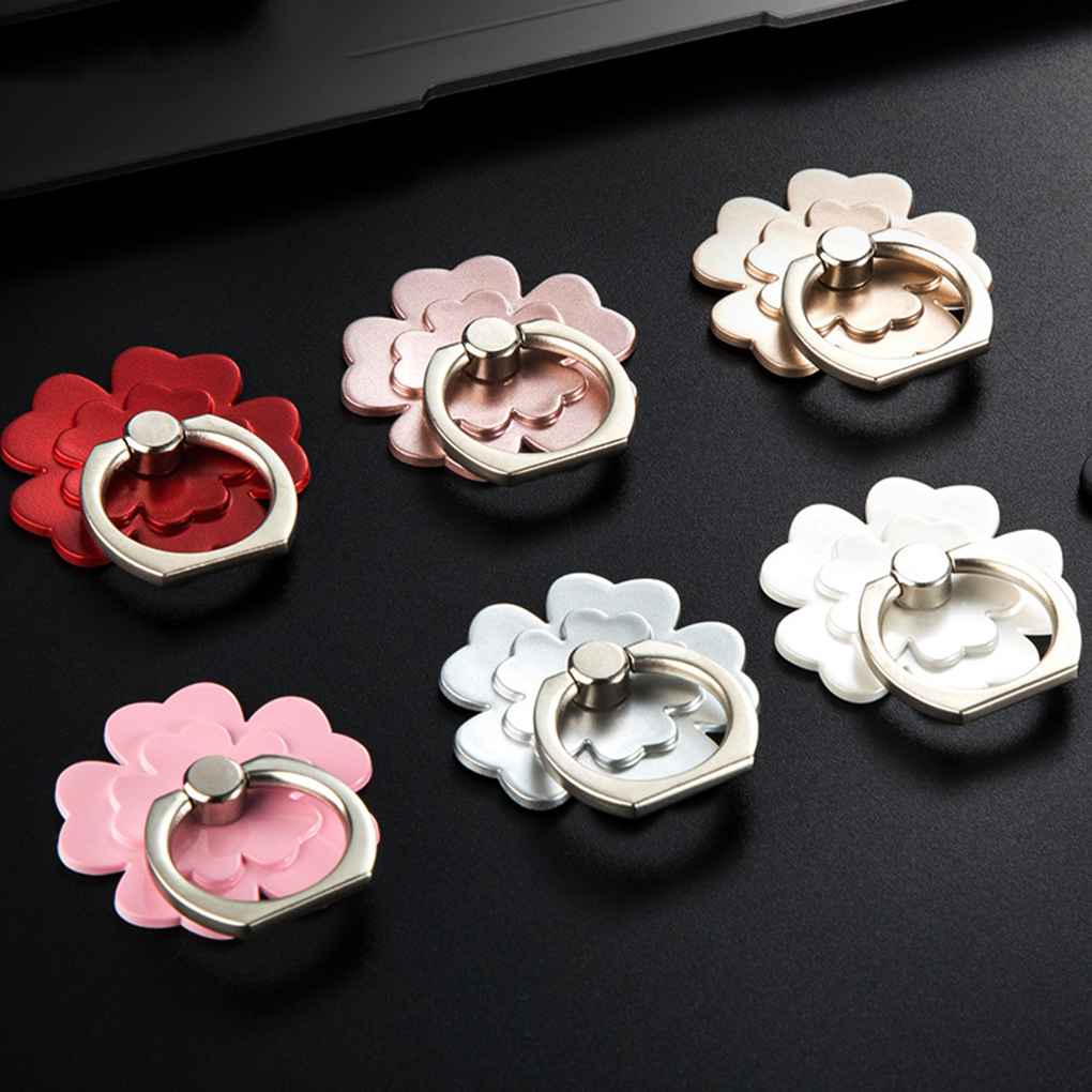 General Lucky Unique Frame PC Washable Flowers Mobile Phone Support Rotation Stand