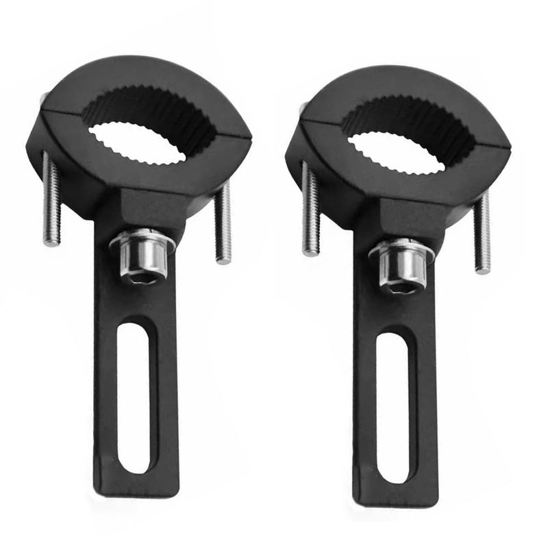 Extension Support Clamps for Auxiliary Lights Or Headlights With Tube Thickness From 2.2cm To 3.5cm