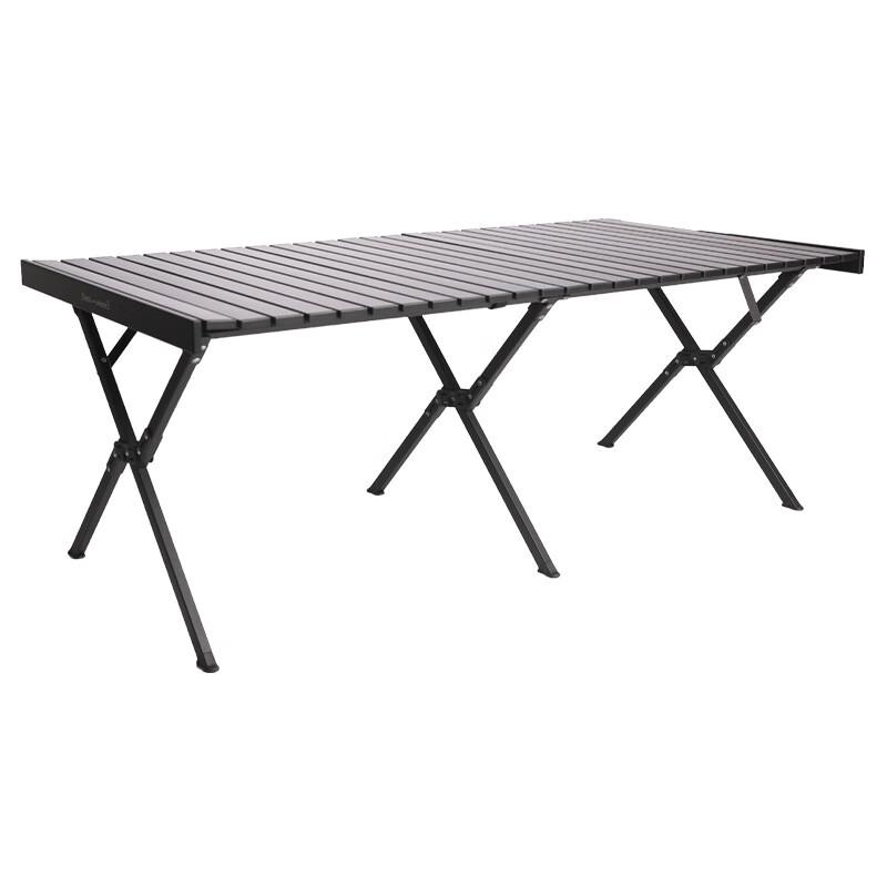 Portable Aluminum Alloy Roll-up Camping Table