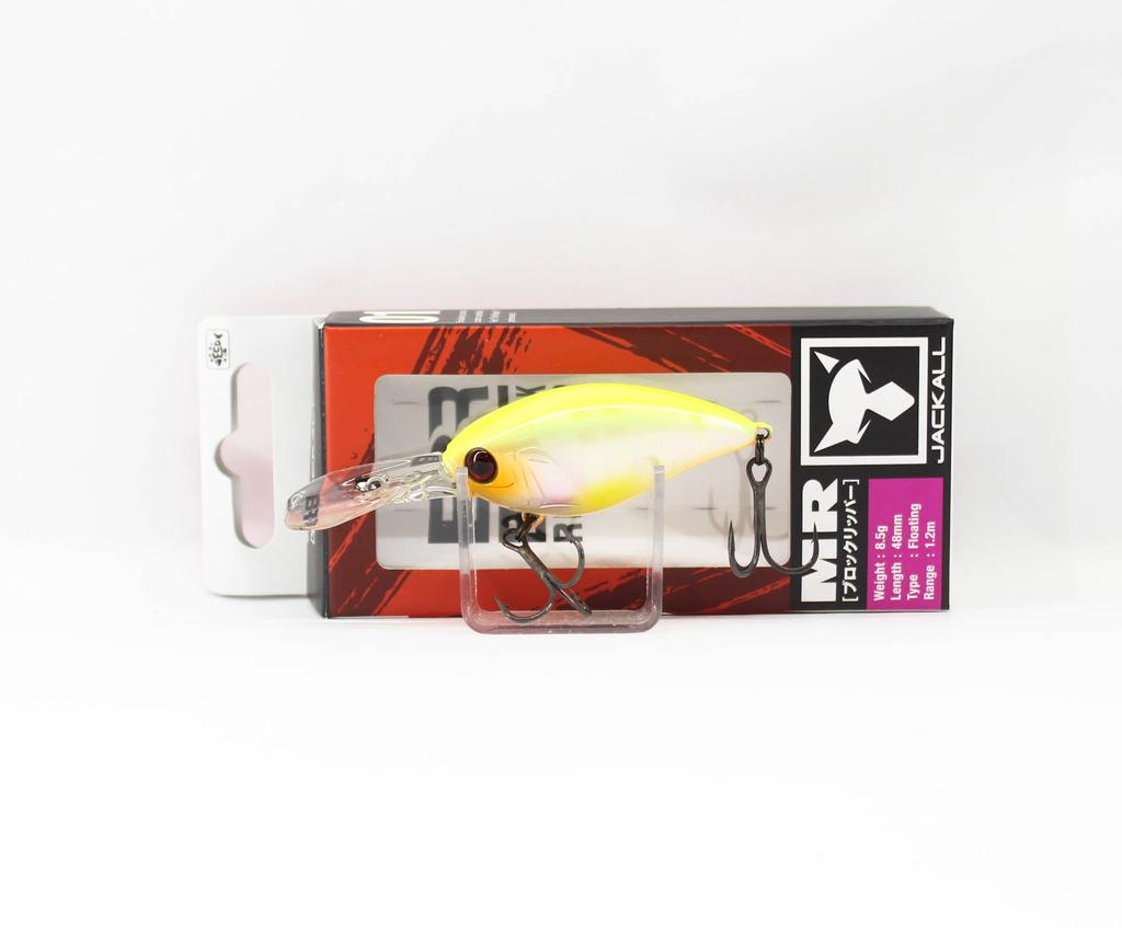 Jackall Block Ripper 48 Mr Floating Lure Chart Back Pearl (9286)