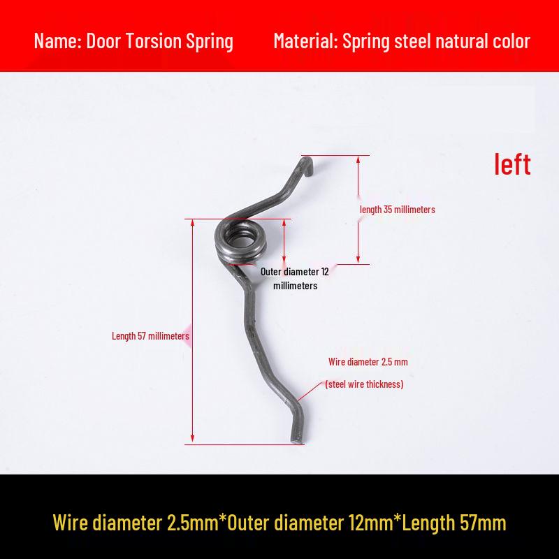 Gelber Innentürgriff Diebstahlsichere Torsionsfeder für Hotel- oder Badezimmer-Schiebetür.