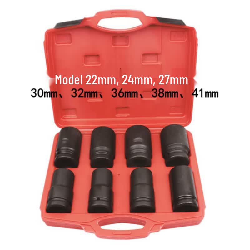Heavy-Duty 1-inch Impact Socket Set (8-Piece)