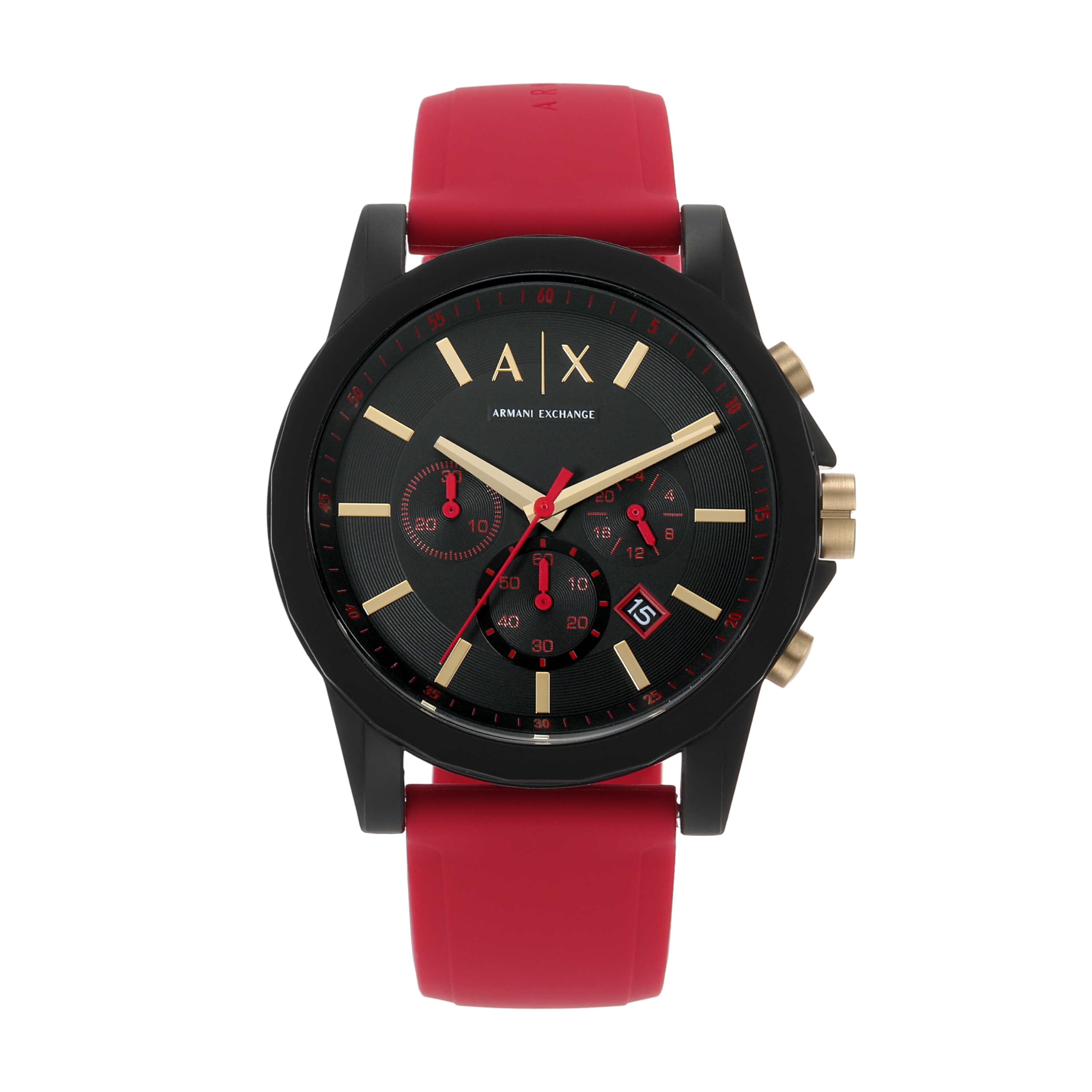 

[AX Armani Exchange] Часы Outerbanks AX7152SET мужские красные подлинный импортный продукт