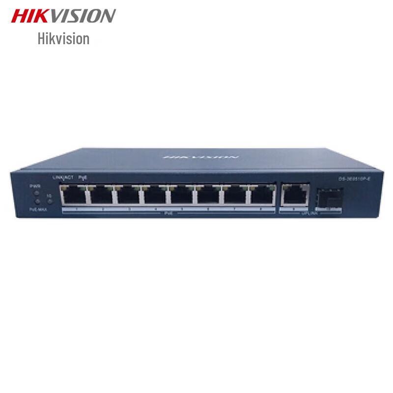 

Hikvision Desktop Gigabit High-Power PoE Switch CN plug (adapter included)