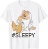 Hot Fashion Disney Snow White Hashtag Sleepy Graphic T-Shirt T-Shirt S-4XL Four Seasons