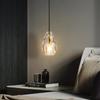 Luxury Gold Lustre Copper Crystal Pendant Lights LED E14 Modern Hanging Lamp Bedside Bedroom Model/Dining Room Kitchen Store Bar