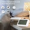HABOTEST   Digital Hygrometer and Thermometer Indoor Humidity Meter Room Temperature Sensor with Stand and Hole Temperature and Humidity Monitor Ga