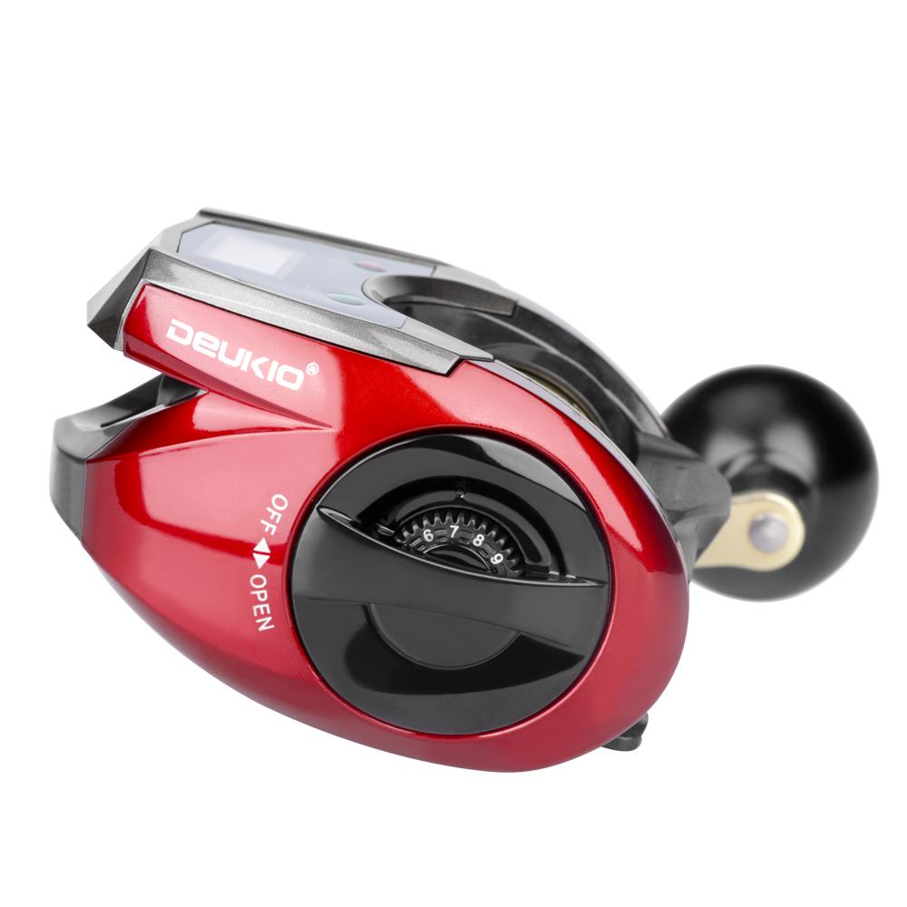 MJ3000 Electric Line Count Fishing Wheel 20 Kg Drag Power Digital Display Built-in Lithium Battery Sea Fishing Baitcasting Reel