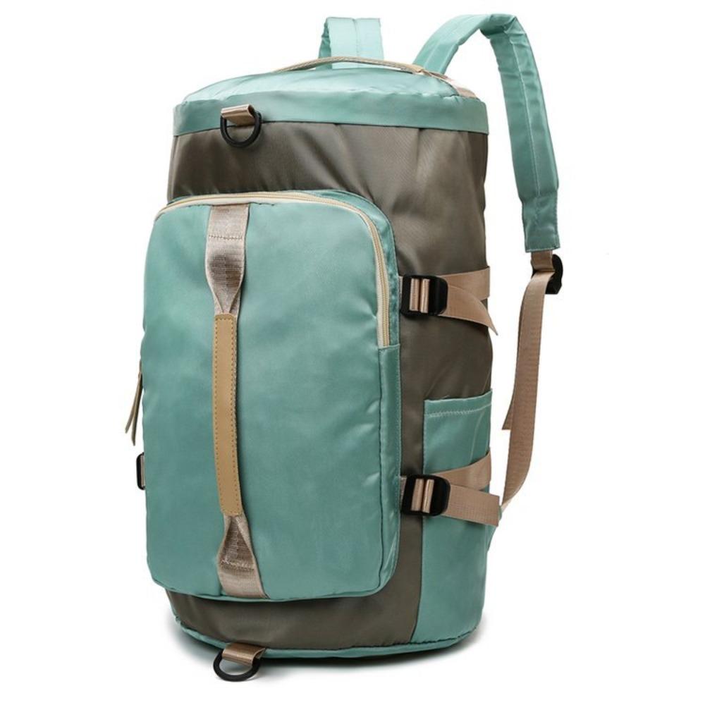 New portable travel bag women's large-capacity wet and dry separation sports fitness bag independent shoe compartment backpack