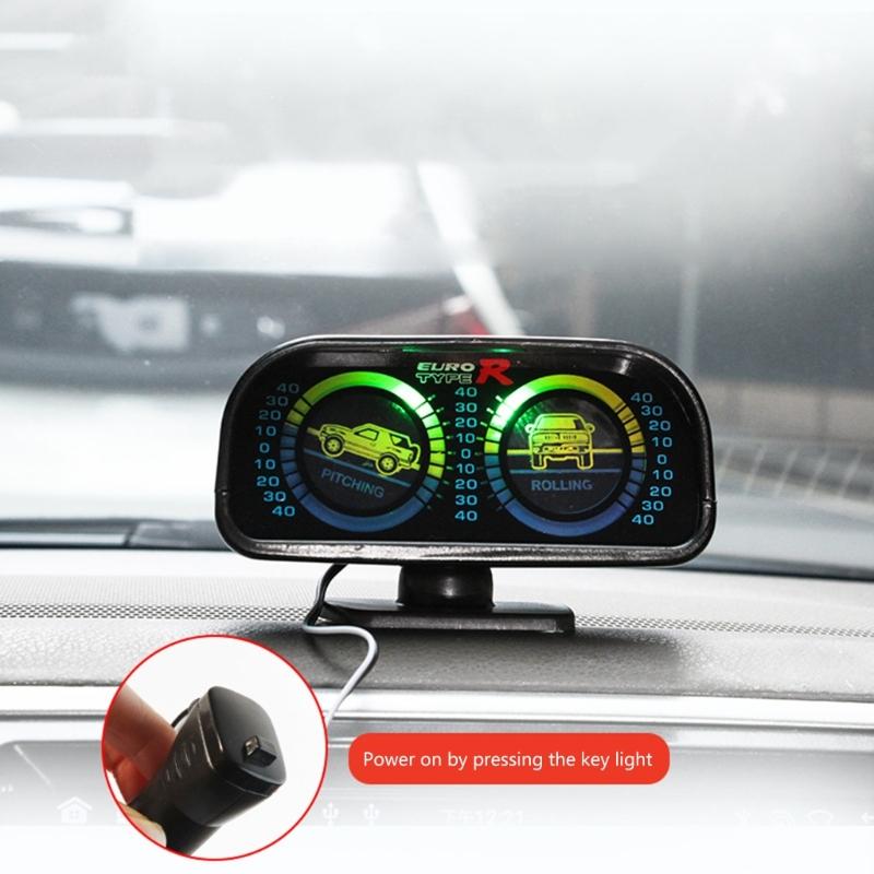Neigungsmesser für Auto SUV 360 Grad HUD Neigungsmesser Einstellbar