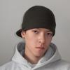 Earflap Short Brim Beanie Cap Thicken Add Plush Lined Hat Fashion Warm Knitted Peaked Cap  Winter