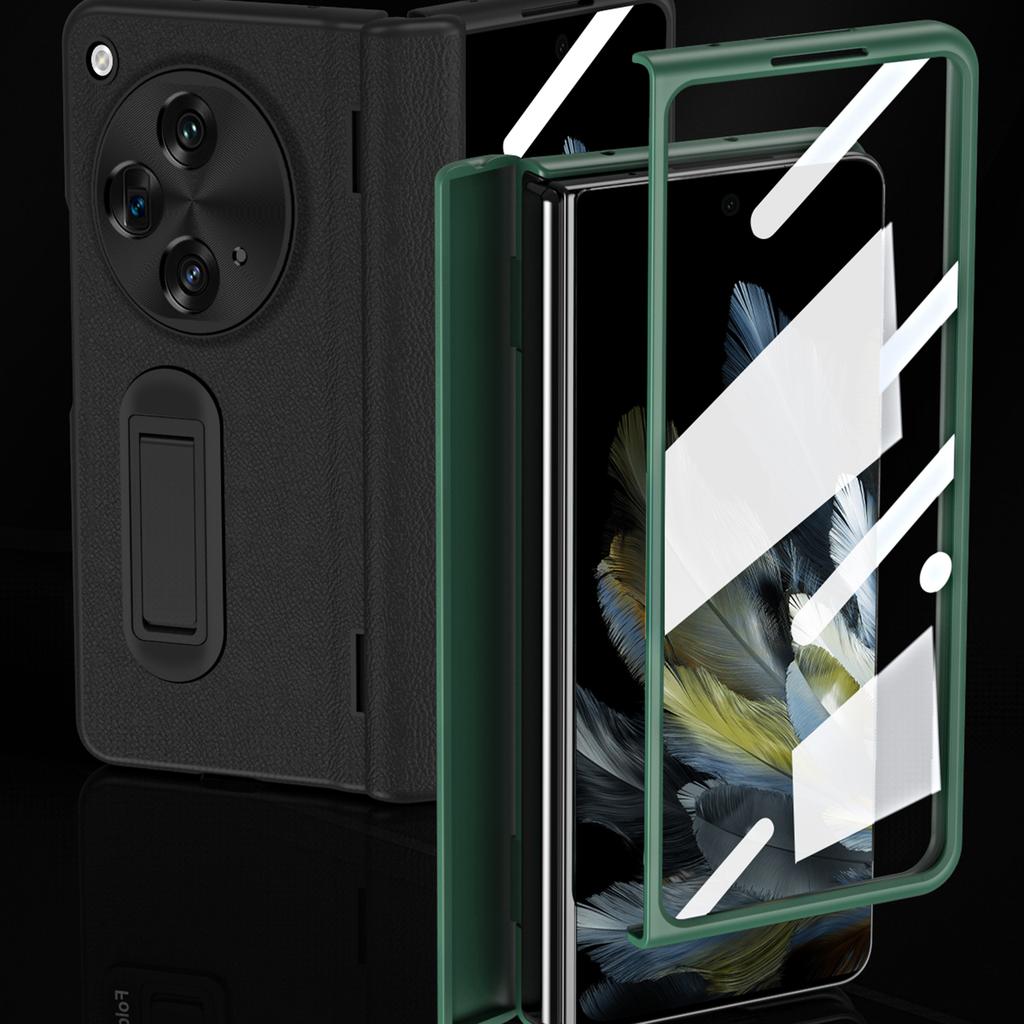 For OnePlus Open/Oppo Find N3 5G Case Kickstand Phone Cover Tempered Glass Film