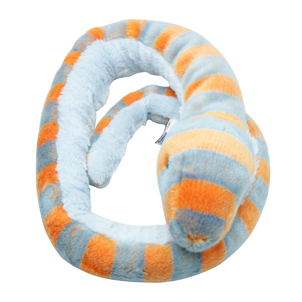 Aurora World Plush Toy Nature Kids Real Grey Band Kingsnake