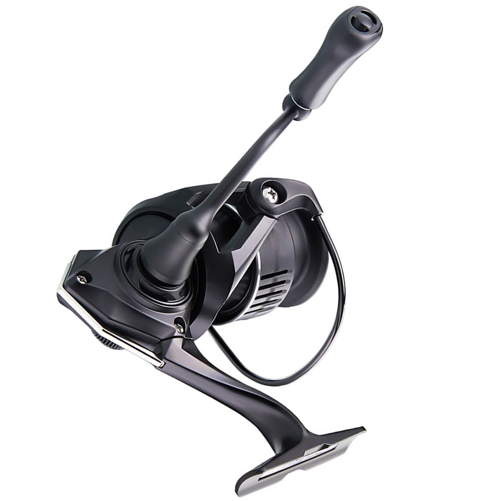 Carbon Fiber 6+1BB Spinning Reel 5.2:1 Speed Ratio Aluminum Alloy Gear Fishing Reel for Saltwater AQR2000MHG