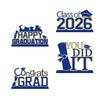 Graduation Wooden Desktop Decoration