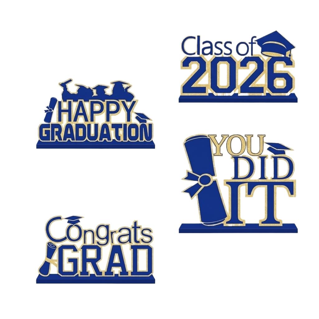 Graduation Wooden Desktop Decoration