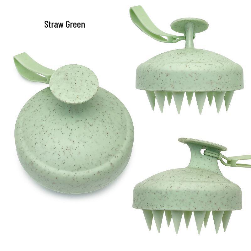 Korean Style Silicone Scalp Massager & Shampoo Brush