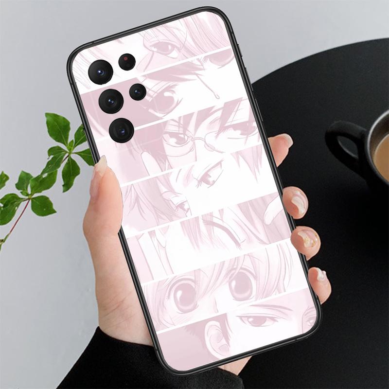 

Phone Case For Samsung A17 A55 A16 A56 A35 A15 A53 A54 A33 A34 A25 A05S A52 A52S A07 A26 A06 Ouran High School Host Club A15