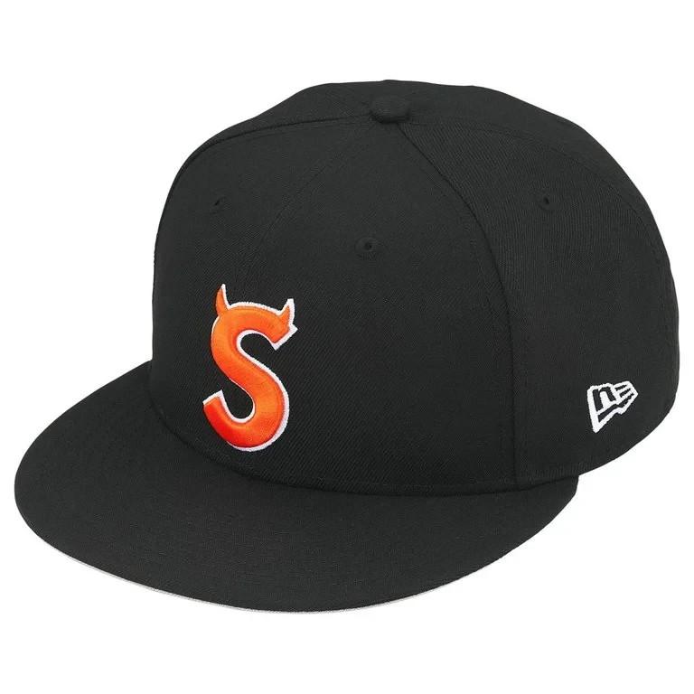 815711 Supreme Дьявол S Логотип New Era Черный 7 5/8