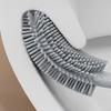 Toilettenbürste mit langem Griff Weicher Silikonbürstenkopf Vollständige Abdeckung Schnell trocknend Geruchsresistent Toilettenreiniger Badezimmerwerkzeug