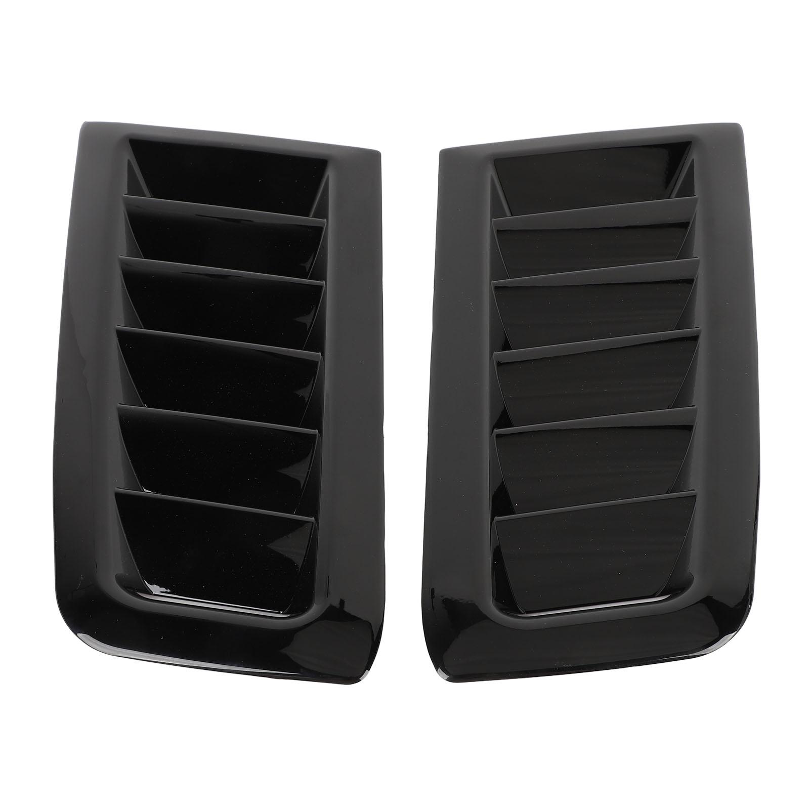 

2 шт. Накладки на вентиляционные отверстия капота, защитный АБС-пластик, спортивный стиль, воздухозаборник капота для Focus ST RS