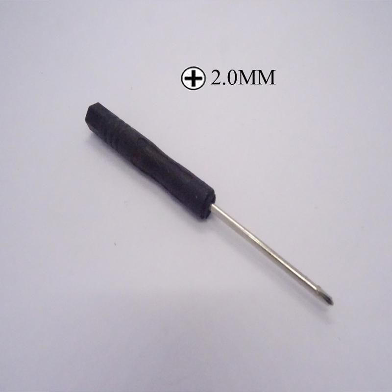 

3pcs Black Mini 2.0 Cross Screwdriver Head Small Phillips Screwdriver for Repairing Mobile Phone Tnstallation Tool