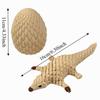 Creative 3D Printed Pangolin Toy Articulated Animal Model Decoration  Home Accessories