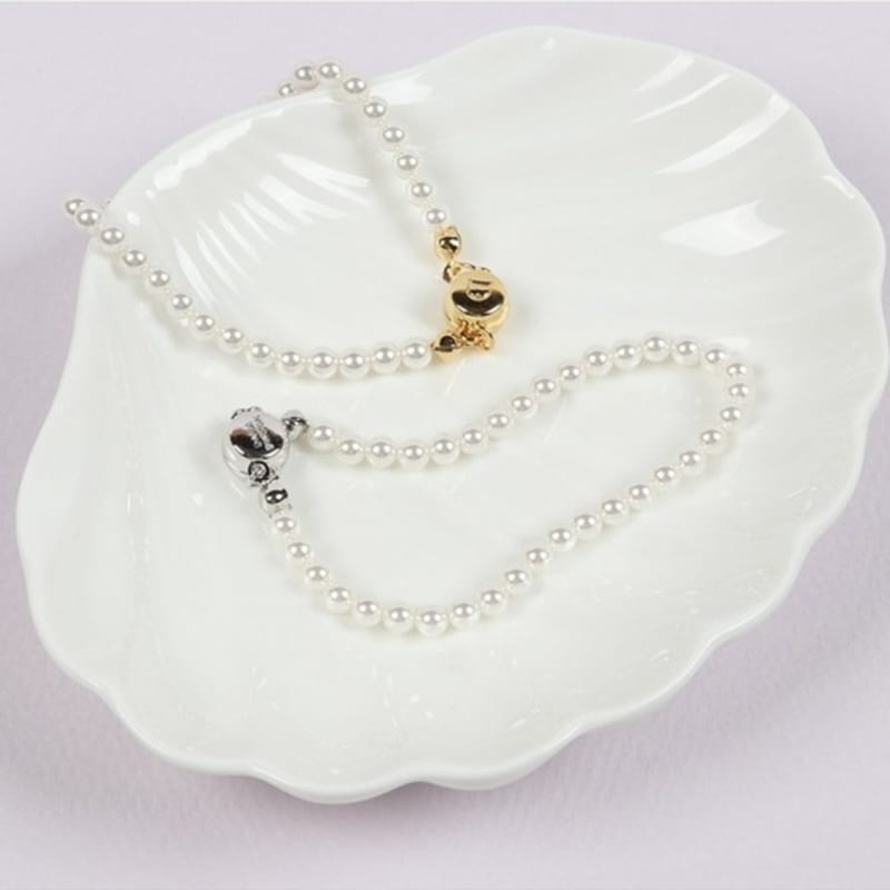 Dana Burton [Magnet One-Touch] Joy Pearl Bracelet_4mm Pearl