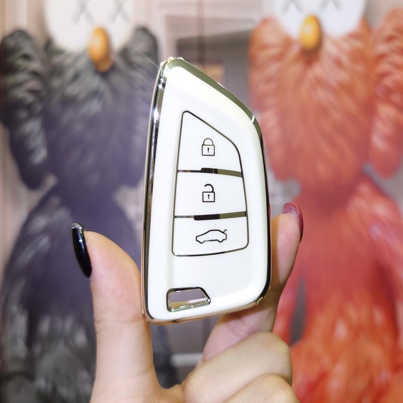 

Применимый Модифицированный Стиль Лезвия Чехол для Автомобильного Пульта с Пряжкой для Брелока