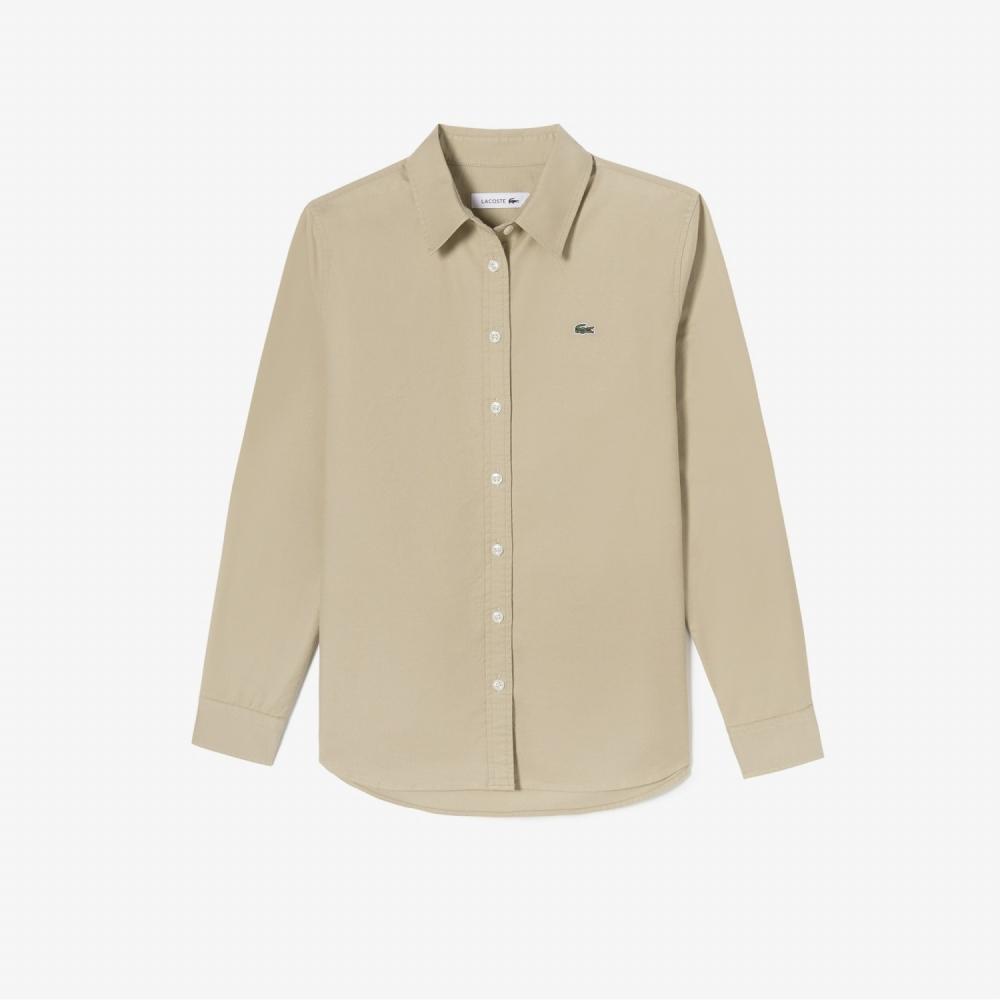 

LACOSTE Женская однотонная рубашка Оксфорд CF114E53N CB8