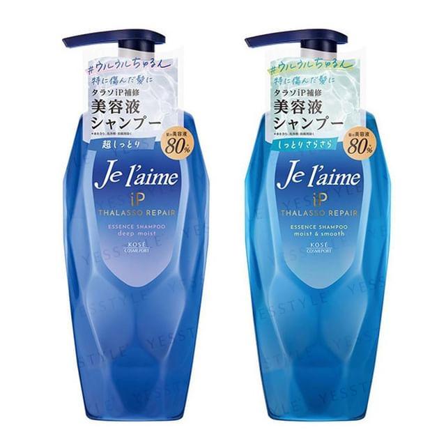 Kose - Je l aime iP Thalasso Repair Essence Shampoo Moist & Smooth - 480ml