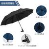 MAEXUS Folding Umbrella with Automatic Durable 12 Typhoon and Rainy Season Super Suitable for Sun and Includes Storage Pouch Open/Close, Lightweight,