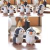 Mini Penguin Plush Toy Keychain Backpack Charm Soft Pp Cotton Gift For Kids Teens