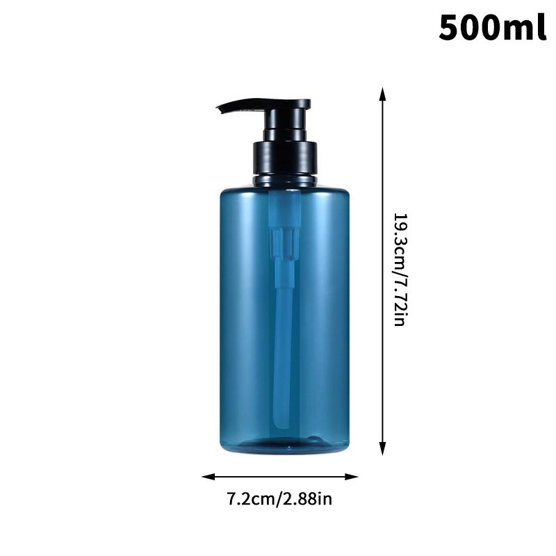 

300/500 мл дозатор для мыла для рук пустые бутылки с насосом дозатор дозатор лосьона жидкие портативные дорожные контейнеры банные принадлежности 500ml