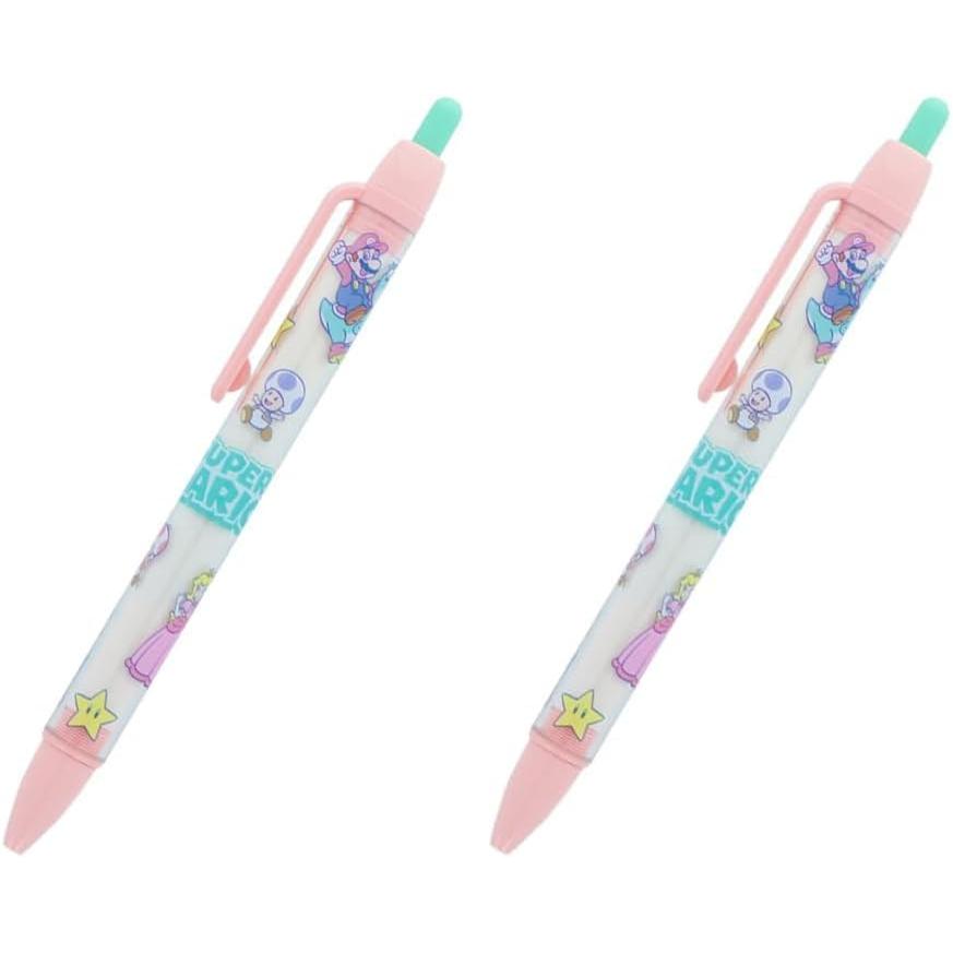 Sun-Star Stationery Super Mario Ballpoint Pen, Oil-Based Ink, Allies S4657268