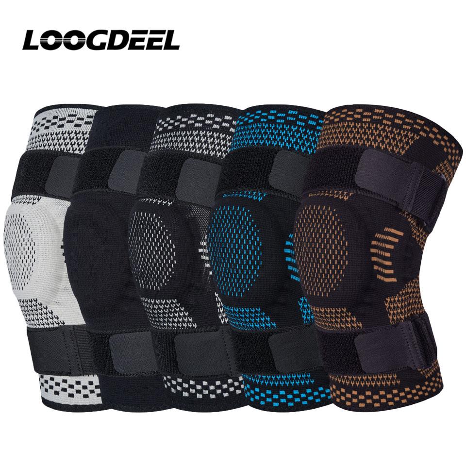 Loogdeel Sport Kneepad Patella Gel Knee Support Compression Sleeve Knee Pain Meniscus Tear Injury Recovery Including Side Stabilizers