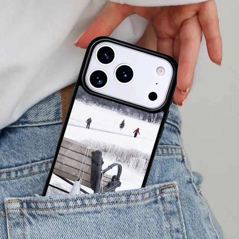 Figure Skating Dance Sport Phone Case for iPhone 16e 15 14 13 12 17 Pro Max Plus Air 17pro Cover Coque